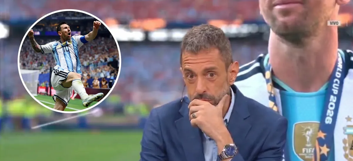 La emoción de Pablo Giralt al enterarse en vivo del retiro de Lionel Messi de la selección argentina: “Hablá vos que podés”