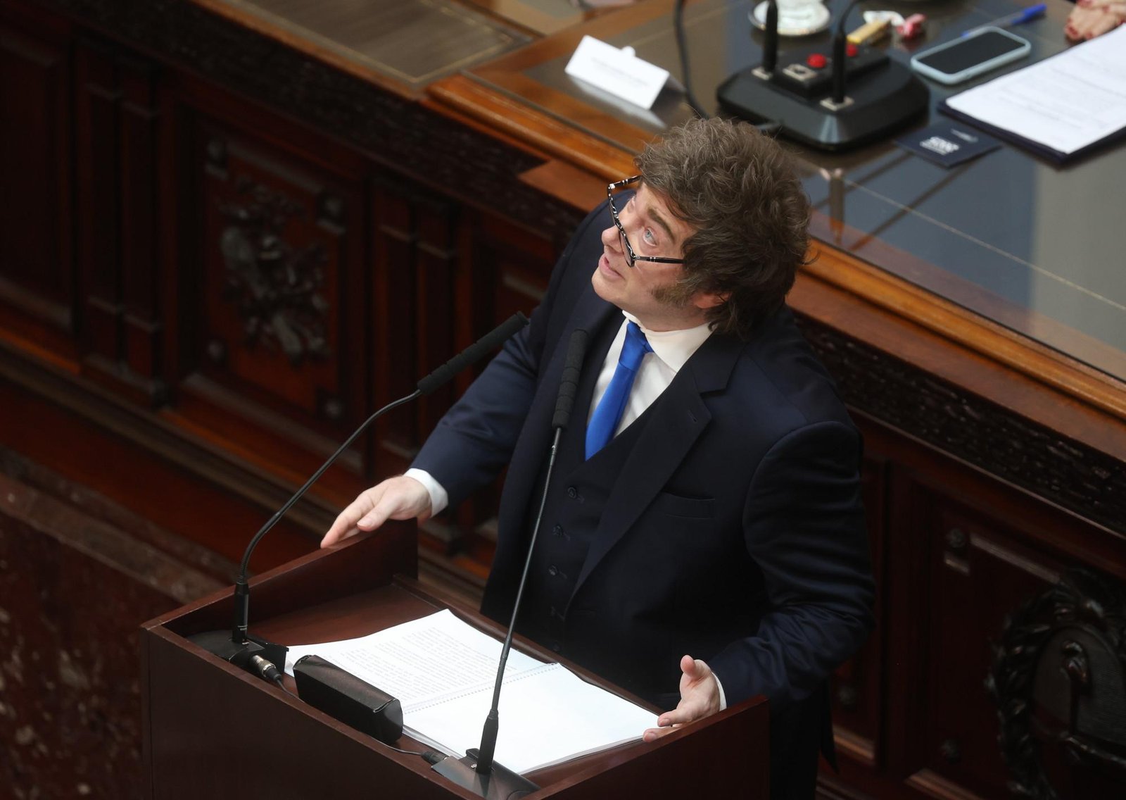 El discurso completo de Javier Milei en la apertura de sesiones del Congreso, analizado por los periodistas de Clarín
