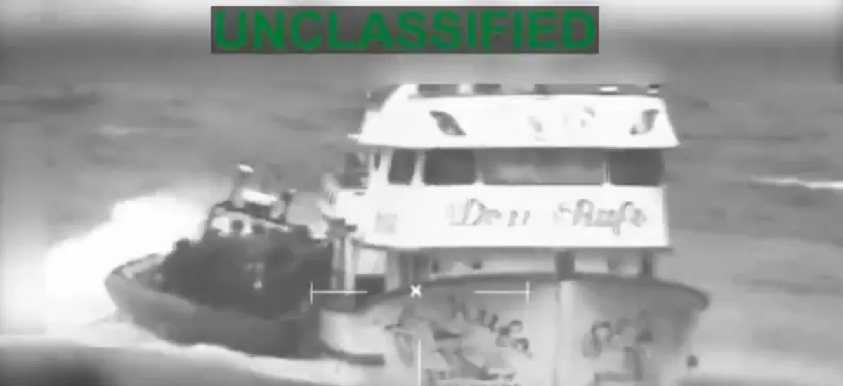 Estados Unidos interceptó y hundió una embarcación narco de la banda criminal ecuatoriana Los Choneros en el Pacífico Oriental