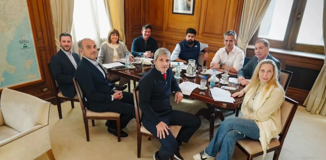 La mesa política se reunió en Casa Rosada: debate sobre zonas frías y reforma electoral