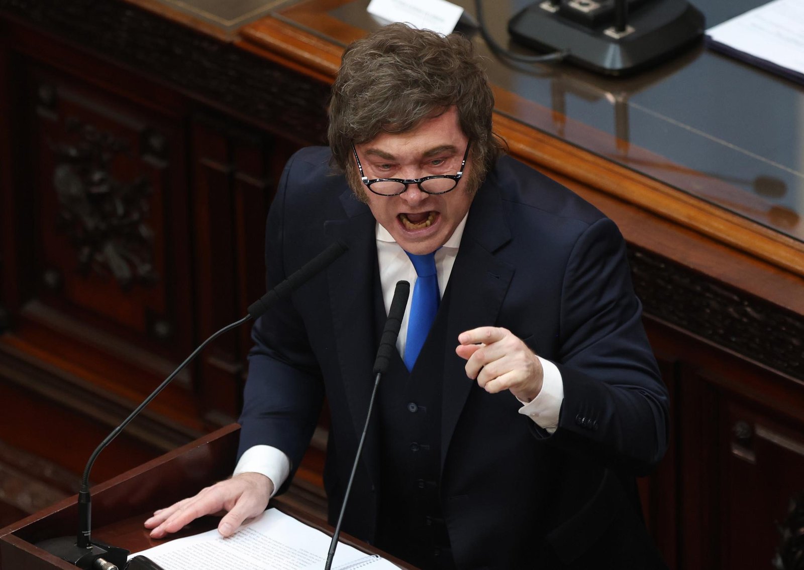 Con el Congreso a favor, Milei siguió en modo peleador y fustigó al peronismo: "Delicuentes", "Parásitos", "Enemigos"