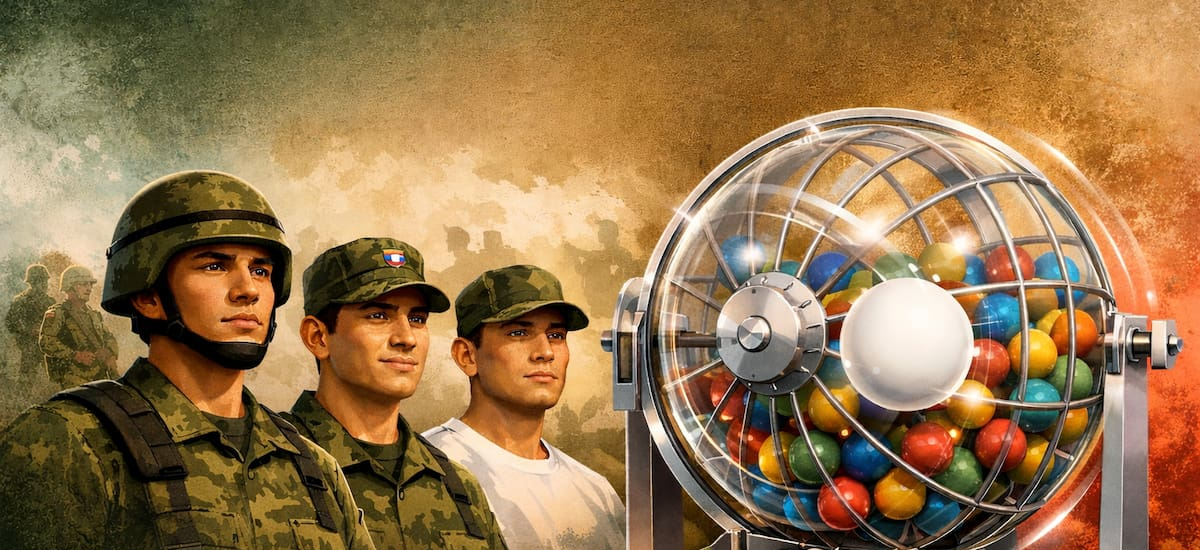 Inicia el Servicio Militar para todos los nacidos en 2007: será obligatorio para quienes obtengan bola negra