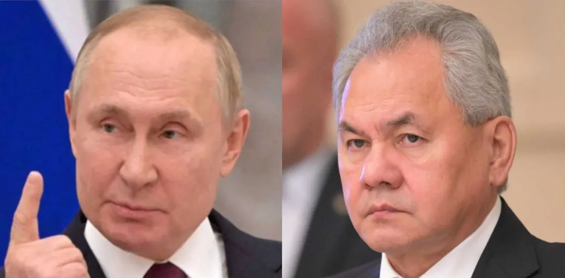 Putin teme un golpe de Estado y apunta a Serguéi Shoigú como posible desestabilizador