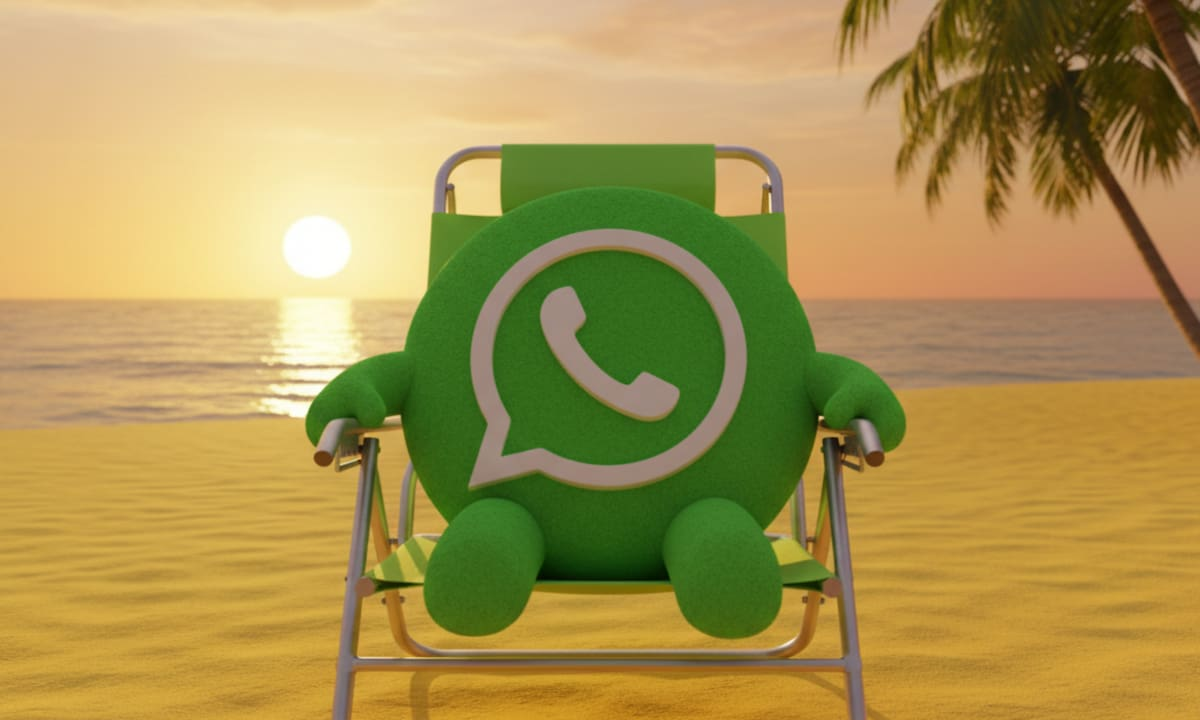 Cómo activar el “modo reposera verde” de WhatsApp