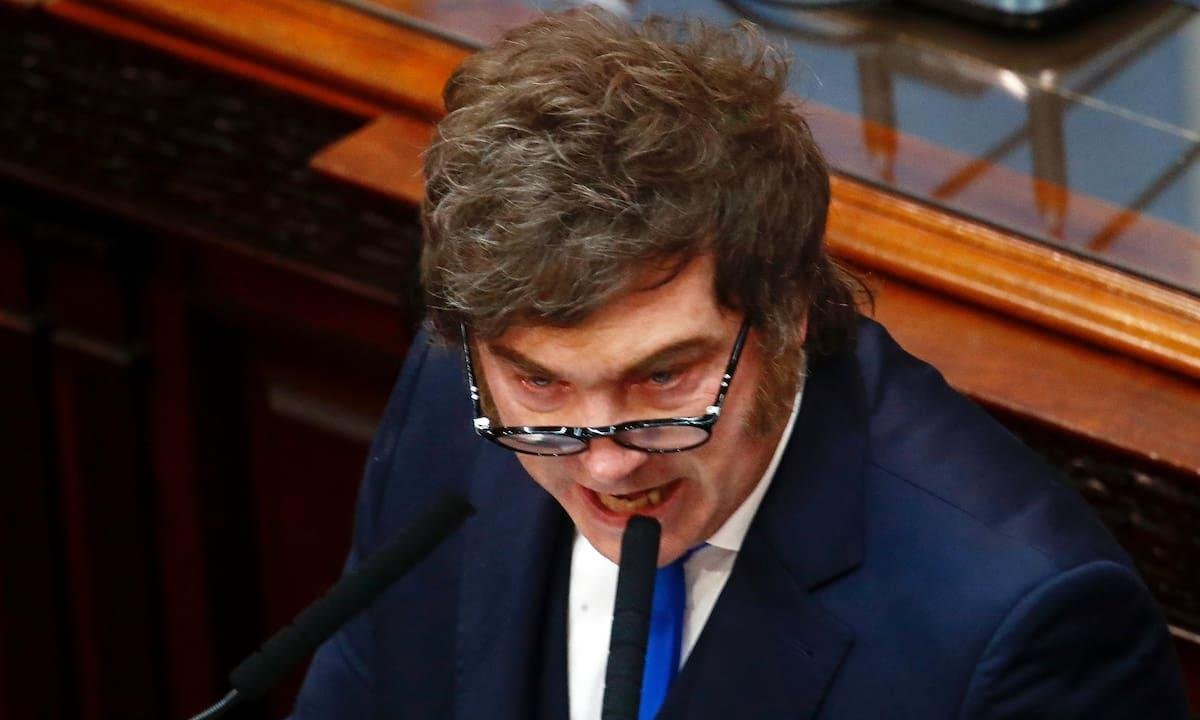 Javier Milei en el Congreso: cuánto midió el discurso del presidente