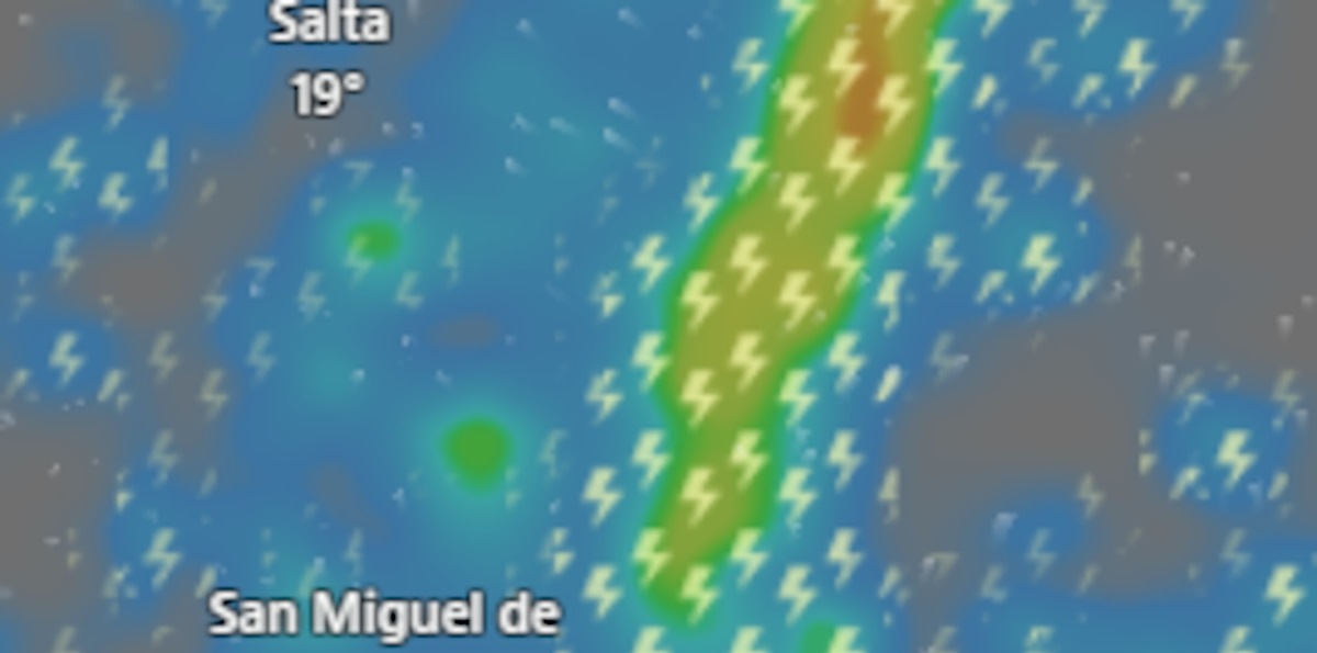 Hay alerta amarilla por tormentas, viento y lluvias para este miércoles 4 de marzo: las provincias afectadas