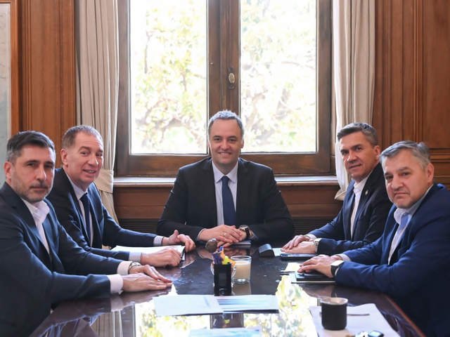 Sigue la bГєsqueda de respaldo al Presupuesto y a las reformas: el Gobierno recibiГі a los gobernadores de Chaco y RГ­o Negro