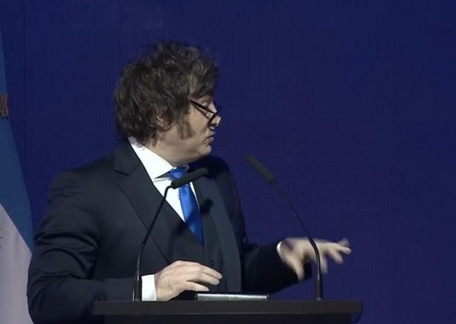 Javier Milei y sus medidas, EN VIVO: "El domingo la interacción con la tribuna se me hacía más complicada", la chicana del Presidente durante un acto con empresarios