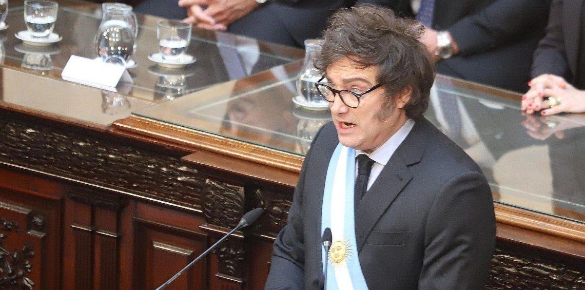 Las palabras de Javier Milei antes de la apertura de sesiones: “La moral como política de Estado”