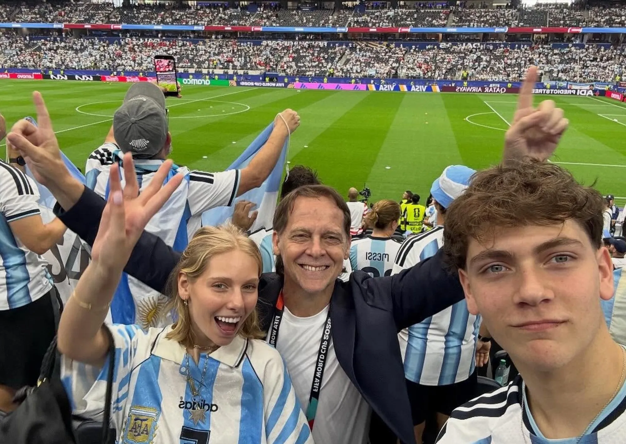 La emotiva carta de Matías Martin a sus hijos en medio del Mundial: "Amor de padre con sobredosis de argentinidad"