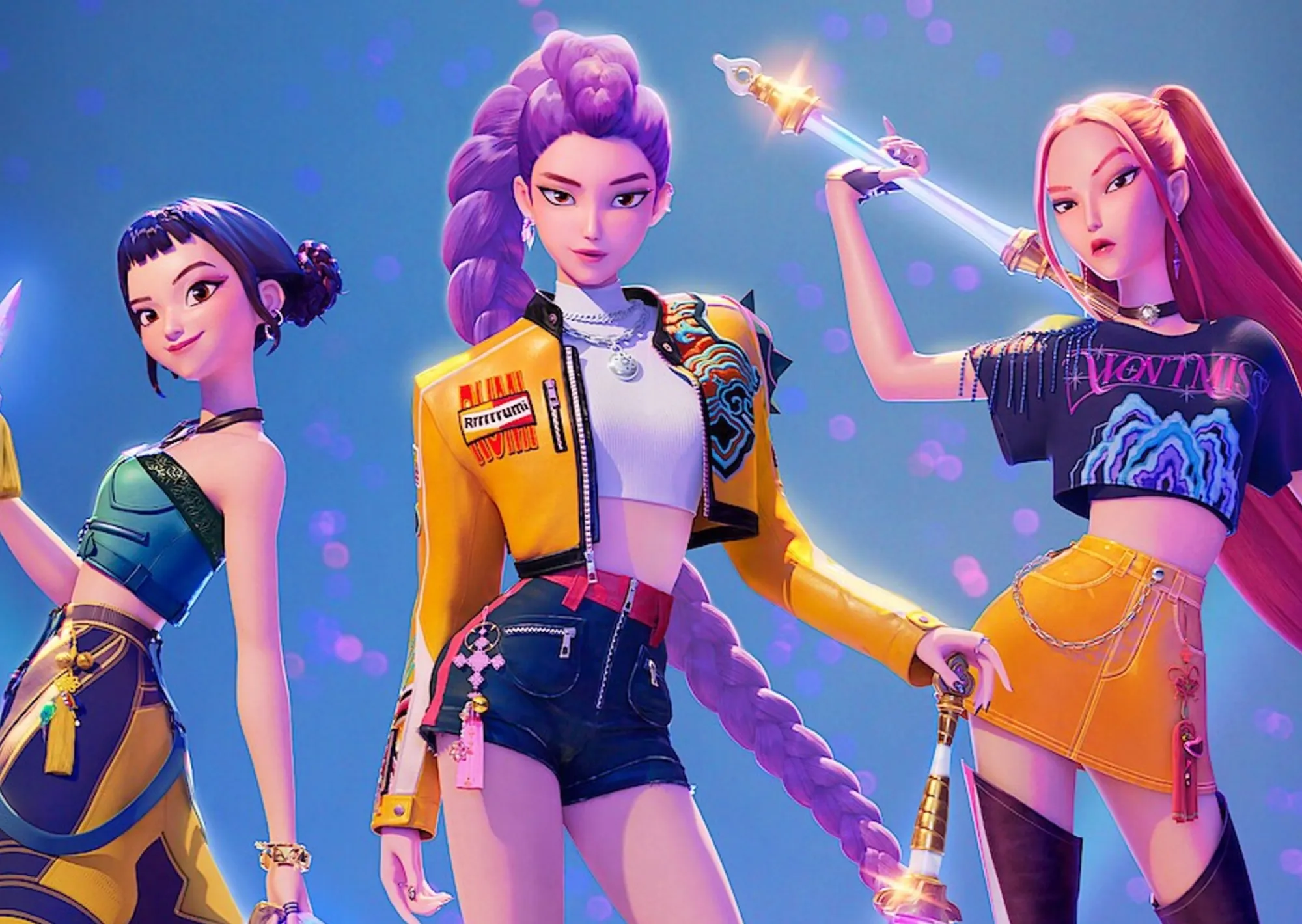 Netflix anuncia la secuela de su película convertida en éxito global, "Las guerreras K-Pop"
