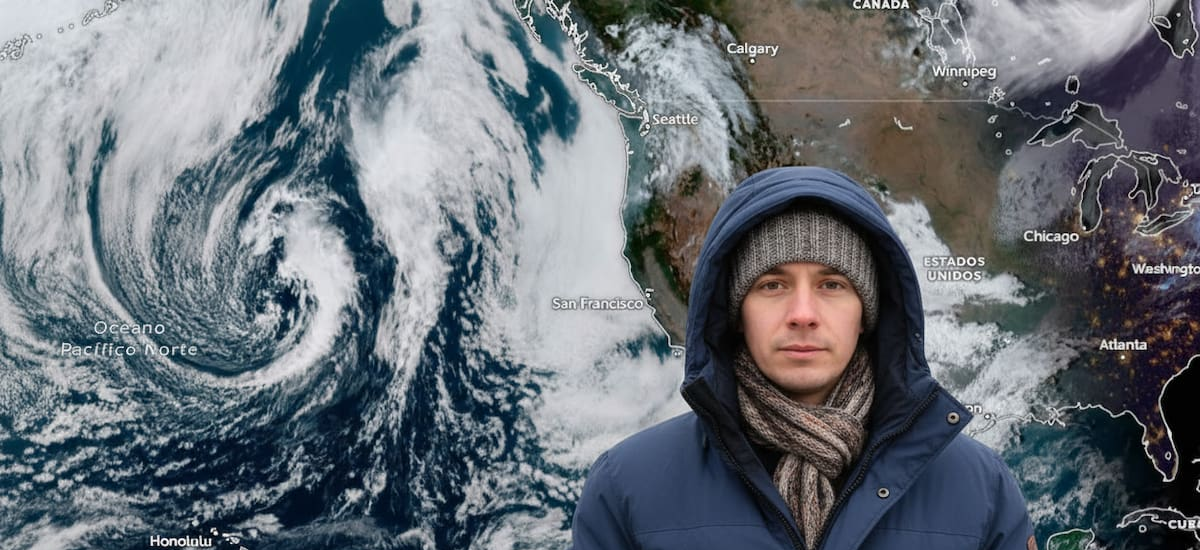 Una histórica masa de aire polar se aproxima este fin de semana: hay alerta roja por temperaturas extremas y fuertes ráfagas de viento