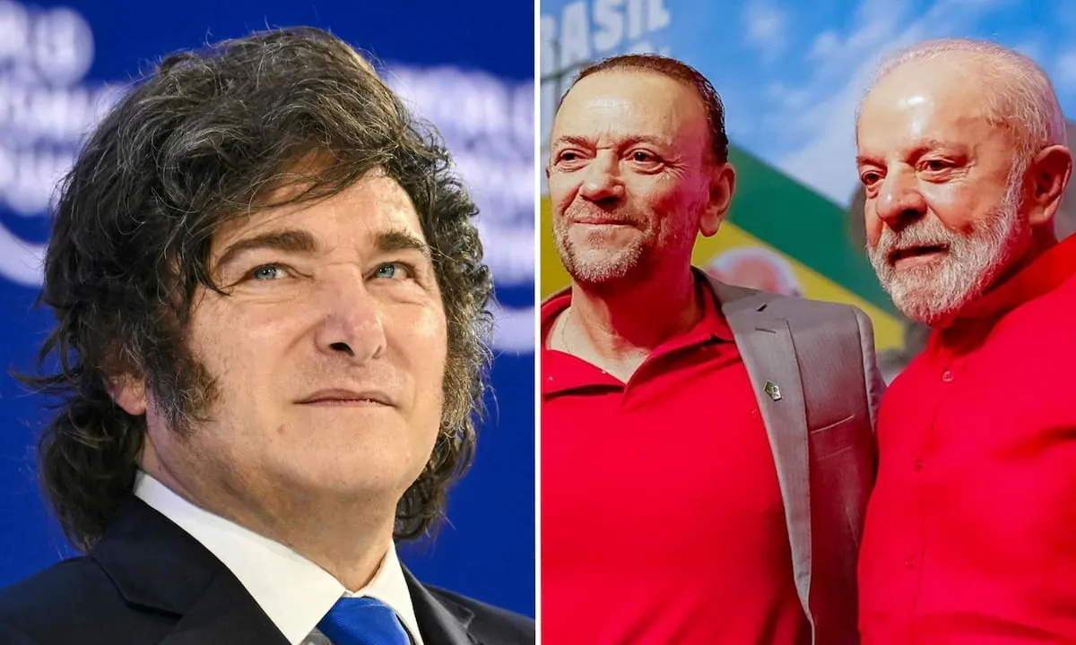 El partido de Lula respondió a las críticas de Javier Milei: “No está a la altura de su cargo”