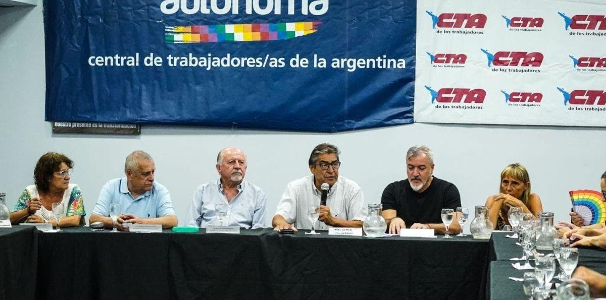 Las CTA convocaron a un paro y movilización contra la reforma laboral de Javier Milei