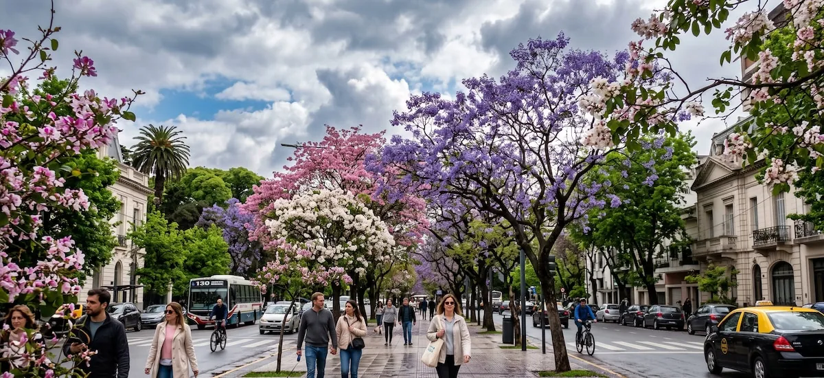 Se espera un domingo primaveral en el AMBA, mientras diez provincias estarán bajo alerta por tormentas, vientos y nevadas
