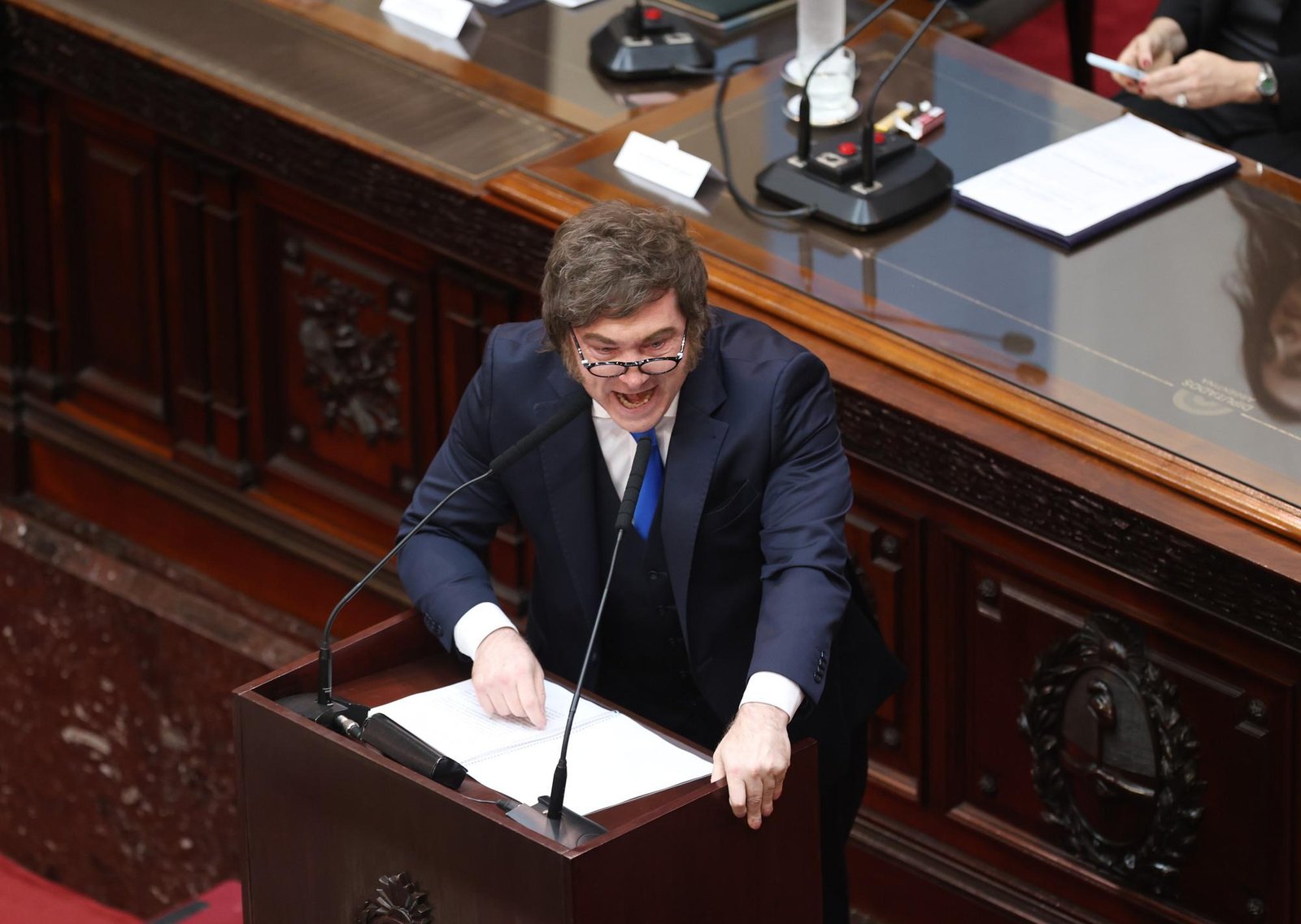 Milei volvió a hablar de la AFA tras el video de la mano derecha de Toviggino contando billetes: "Cada cosa que hacen se ensucian más"