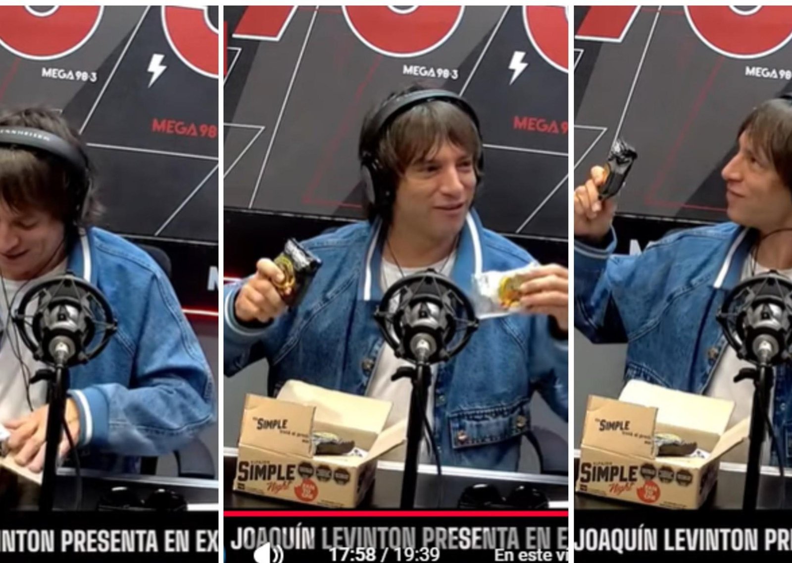 Joaquín Levinton presentó su disco y también anunció el lanzamiento de su primer alfajor: "Pescado Raúl”