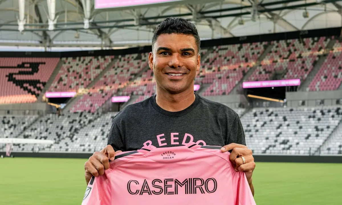 Nuevo compañero para Messi: Inter Miami anunció la llegada de Casemiro