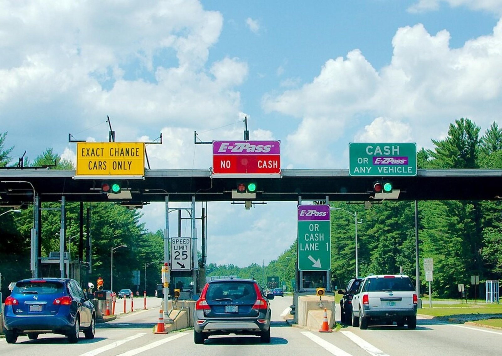Conducir en EE.UU.: Qué significa la señal de tránsito "TOLL / E-ZPASS ONLY" en español