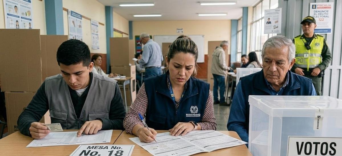 Jurados de votación: obligaciones, sanciones y delitos electorales según la ley colombiana