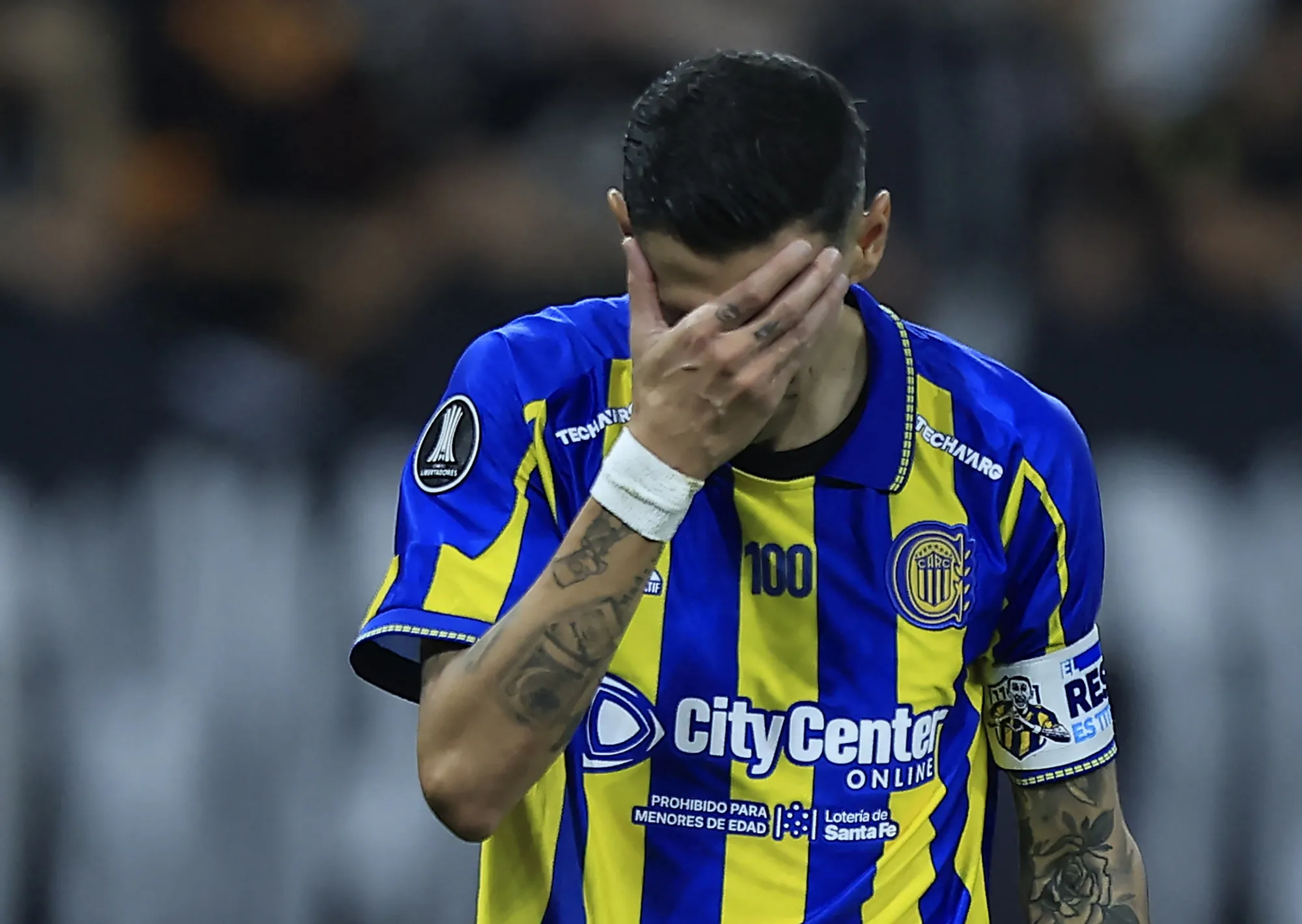 Ángel Di María puso en duda su futuro tras la eliminación de Rosario Central: "Ahora me va a tocar pensar"