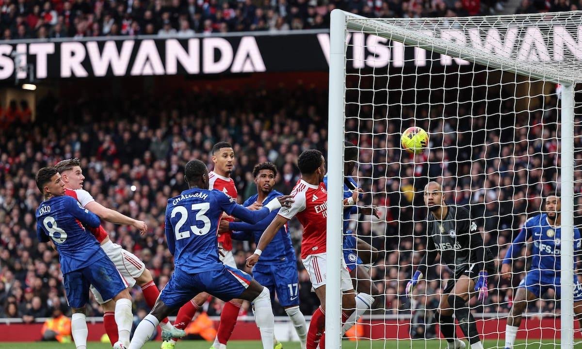 Arsenal le ganó a Chelsea con su arma letal: la pelota parada y así impulsa el sueño en la Premier League