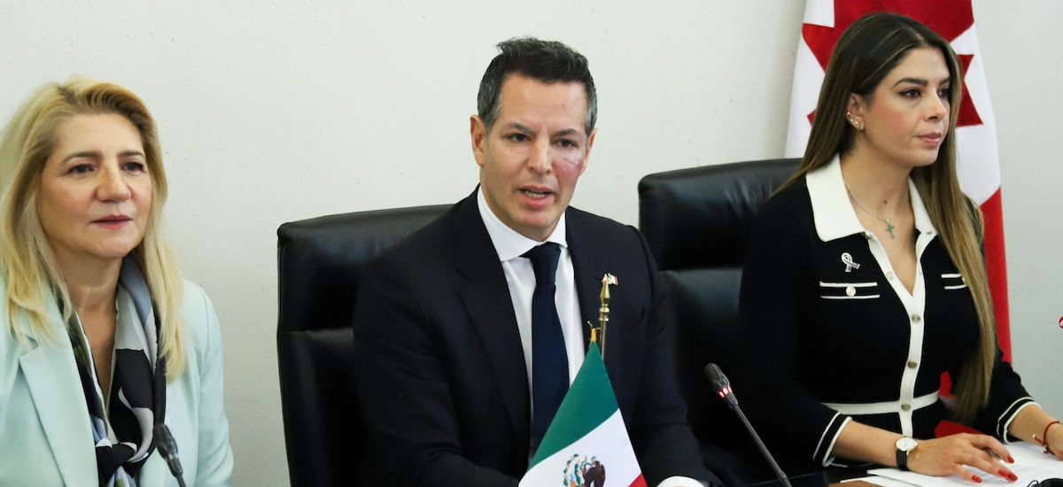 Alejandro Murat se reúne con legisladores canadienses en el Senado y da seguimiento a mexicanos en Medio Oriente