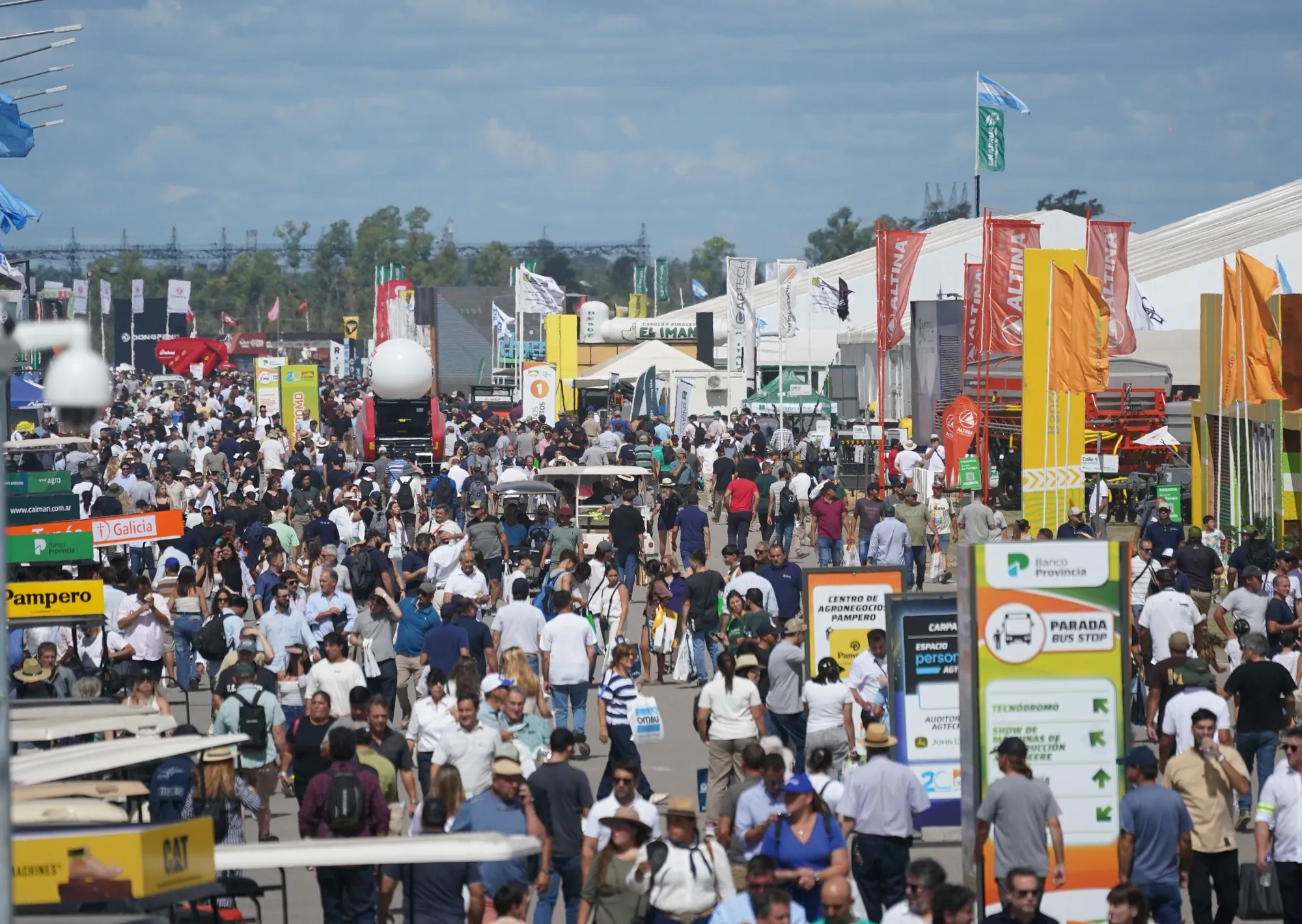 Expoagro récord: 250.000 personas de 25 países