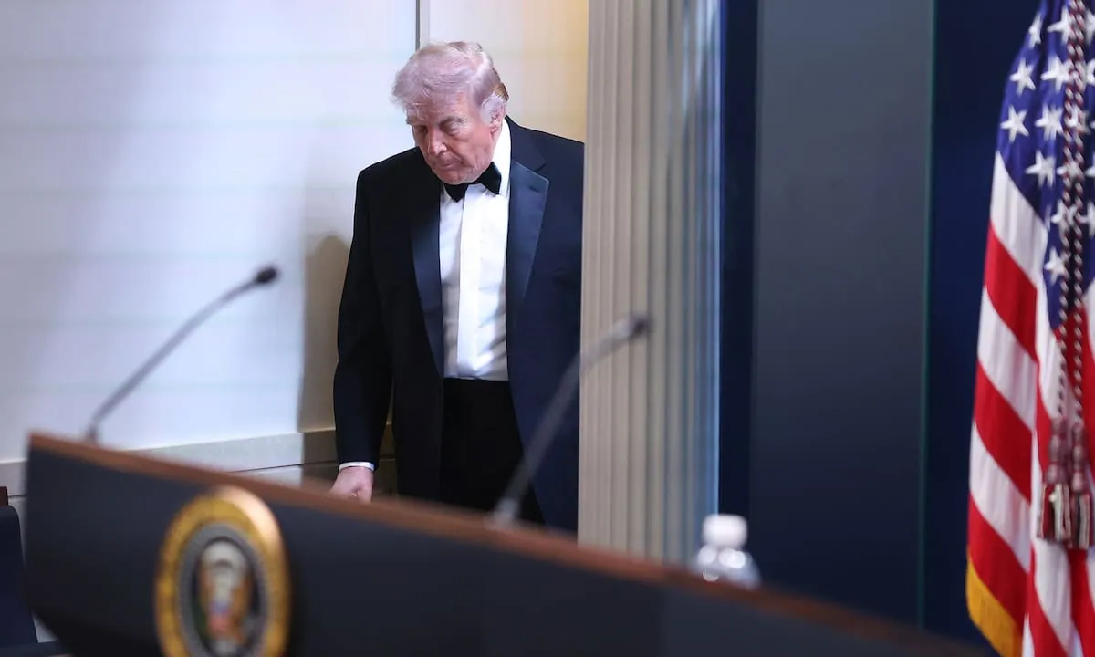 Qué pasó con Trump tras el tiroteo registrado en una cena con corresponsales de la Casa Blanca