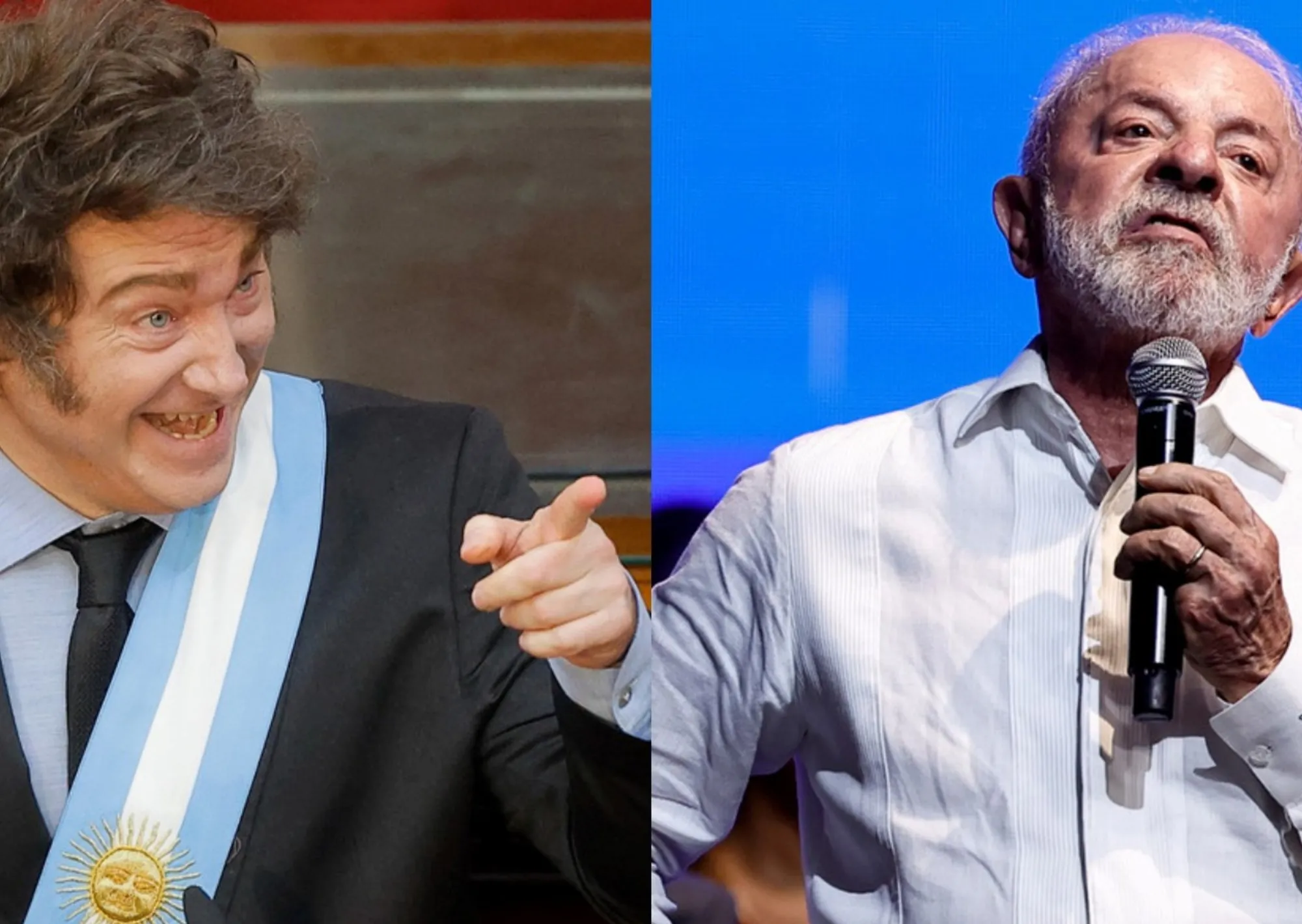 Milei redobló las críticas contra Lula: "Es un ladrón, corrupto y lo liberaron por una falla en el procedimiento"