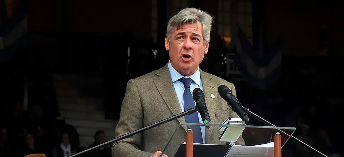 En medio de cruces internos, Nicolás Pino lanzó su campaña para la reelección a la presidencia de la Sociedad Rural
