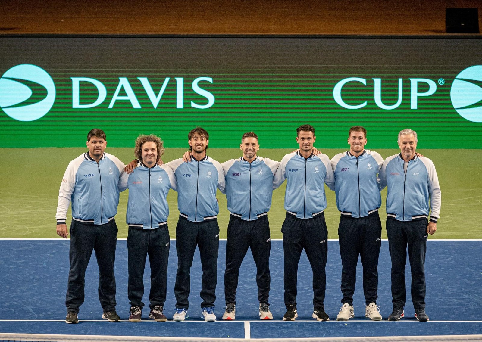 La travesía de la Selección Argentina para la Copa Davis 2026: un día y medio de viaje, temperaturas bajo cero y "pique bajo" en Corea del Sur