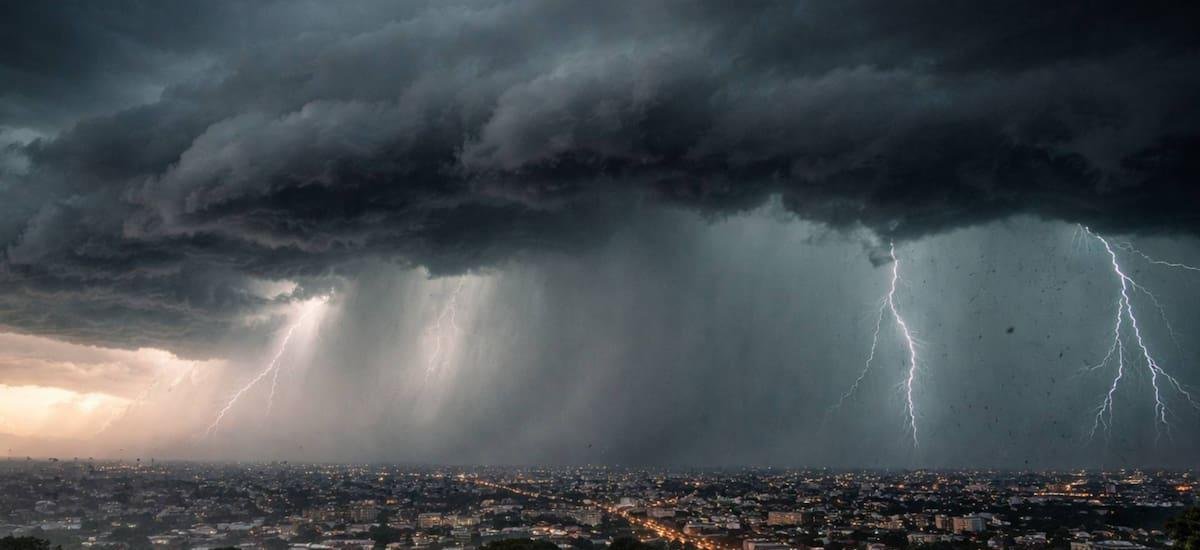 Llega la tormenta negra más intensa de marzo: habrá fuertes lluvias con ráfagas de viento y posible caída de granizo en estas zonas
