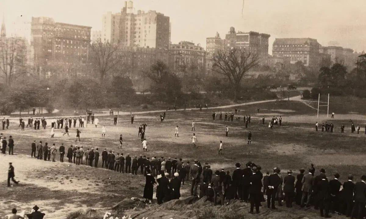 La historia del fútbol en Nueva York: no inició cuando Charles Goodyear vendió su primer balón en Manhattan