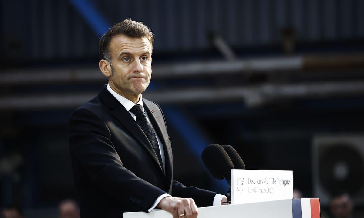 Macron dice que Francia permitirá desplegar temporalmente aviones nucleares en aliados