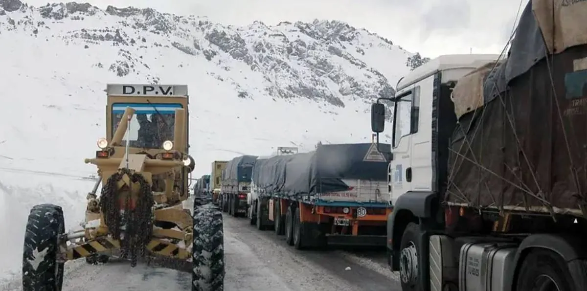Vuelven a cerrar el paso a Chile por mal tiempo: ¿hasta qué hora estará abierto?
