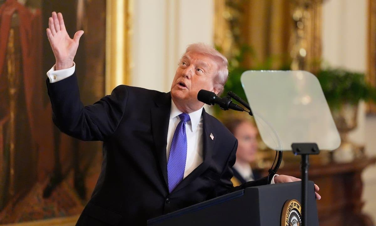 Trump justificó la ofensiva contra Irán y no descartó enviar tropas en su primer discurso público desde los ataques