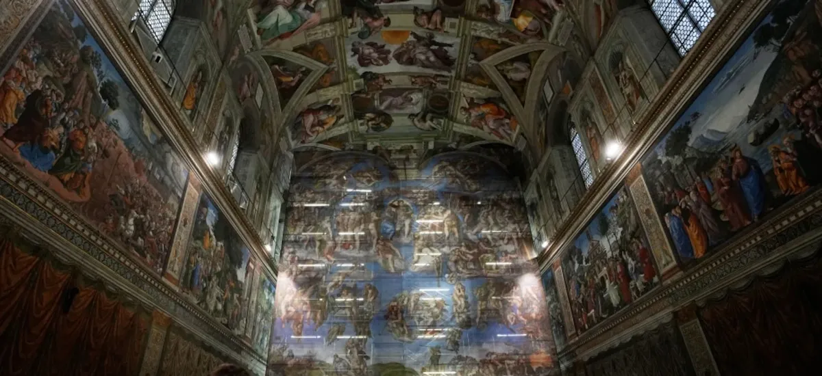 Dentro del “Juicio Final” de Miguel Ángel: cómo es el proceso para revivir la joya de la Capilla Sixtina