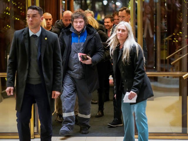 Javier Milei llegГі a Noruega para asistir a la entrega del Premio Nobel de la Paz a MarГ­a Corina Machado