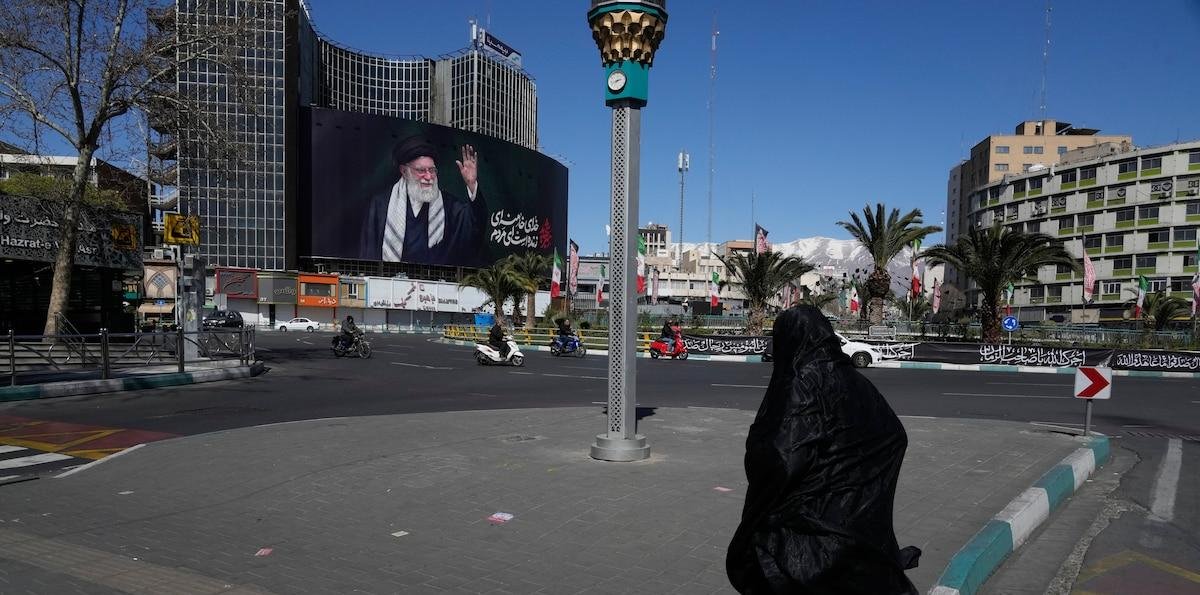 Bajo las bombas, Teherán se convirtió ahora en una ciudad fantasma