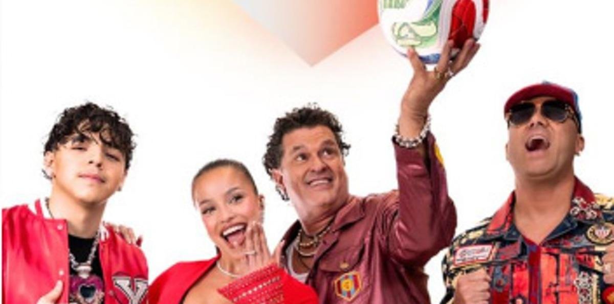 Mundial 2026: Emilia Mernes, Carlos Vives, Wisin y Xavi presentaron “Somos más”, la canción de la Copa