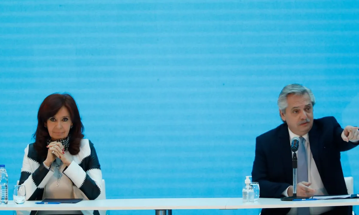 Alberto Fernández recordó sus diferencias con Cristina Kirchner por el acuerdo con el FMI