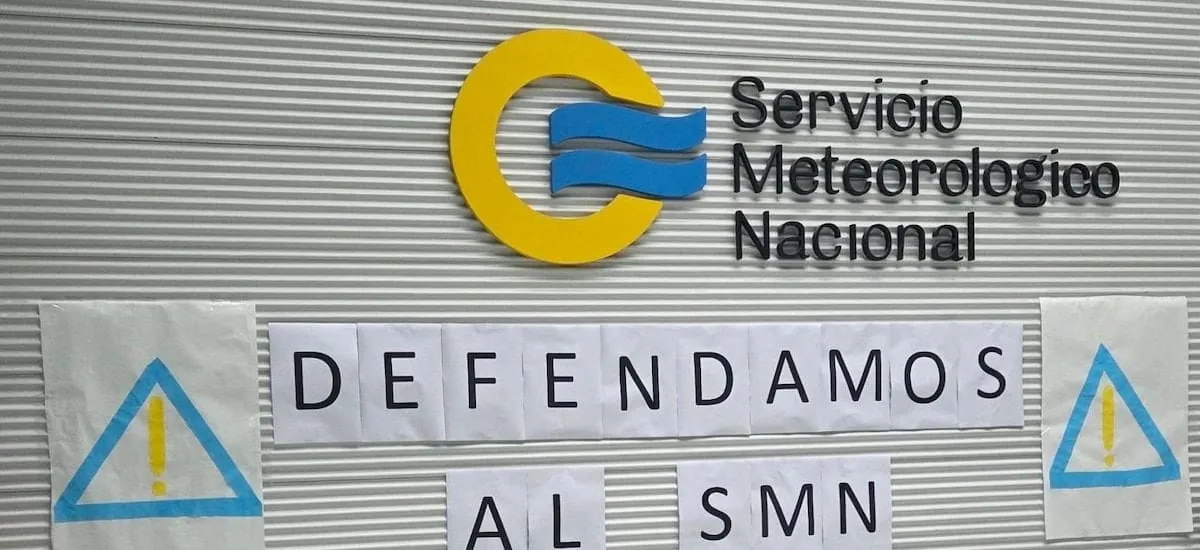 El Gobierno declaró ilegal el paro en el Servicio Meteorológico e intimó a ATE a levantarlo