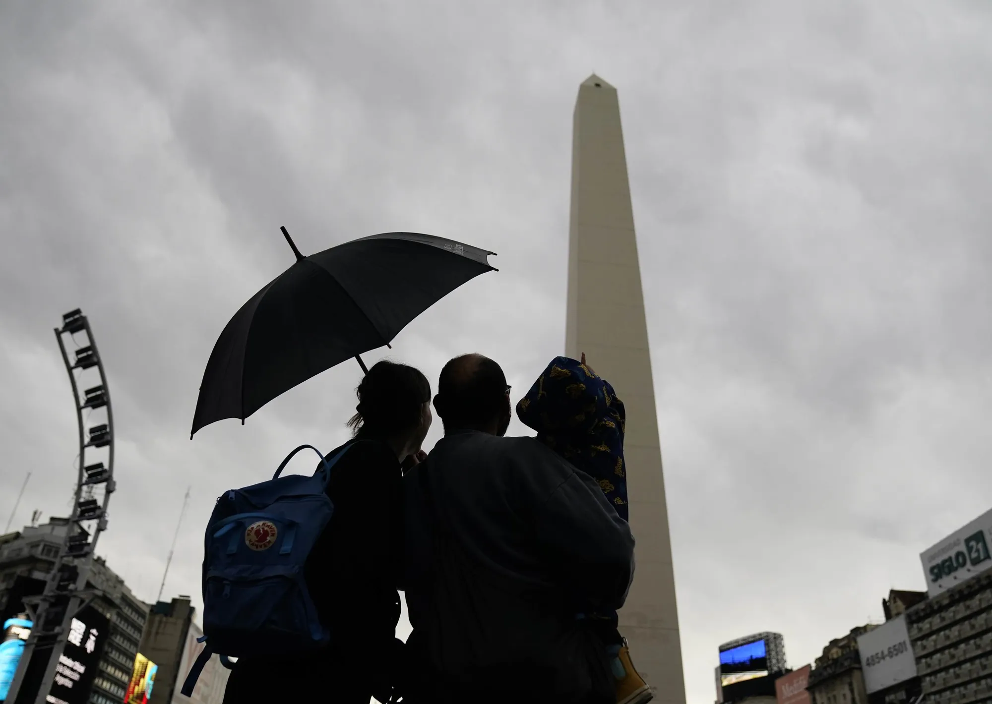 La Ciudad y buena parte de la provincia de Buenos Aires bajo alerta amarilla por lluvias este lunes